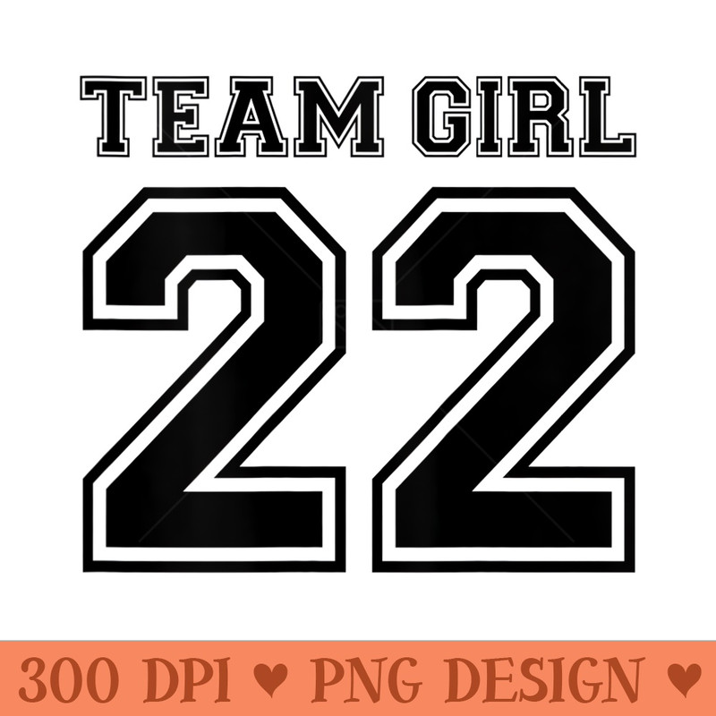 Team Girl Gender Reveal 2022 Birth Announcement Shower - PNG Clipart for Graphic Design - Perfect for Sublimation Mastery