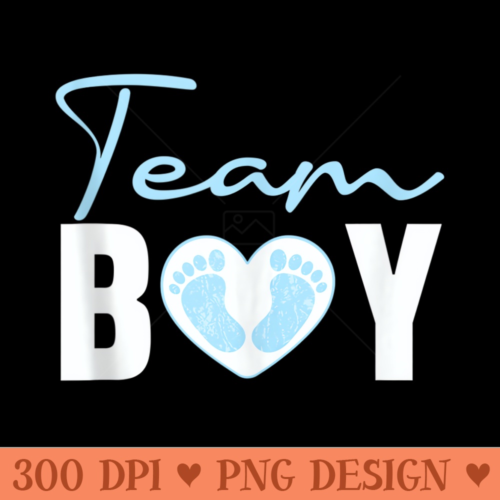 Team Baby Reveal Pregnancy Announcement Gender Reveal - PNG Design Files - Lifetime Access To Purchased Files