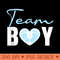 Team Baby Reveal Pregnancy Announcement Gender Reveal - PNG Design Files - Lifetime Access To Purchased Files