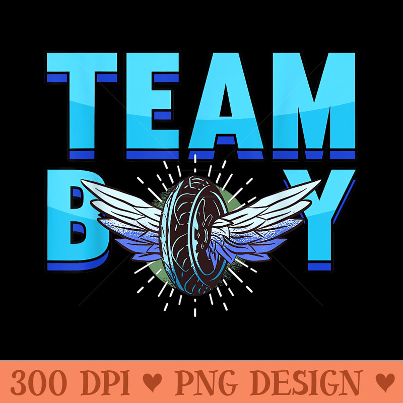 Funny Team Burnouts Gender Reveal Party Pregnancy - PNG Templates - Perfect for Personalization