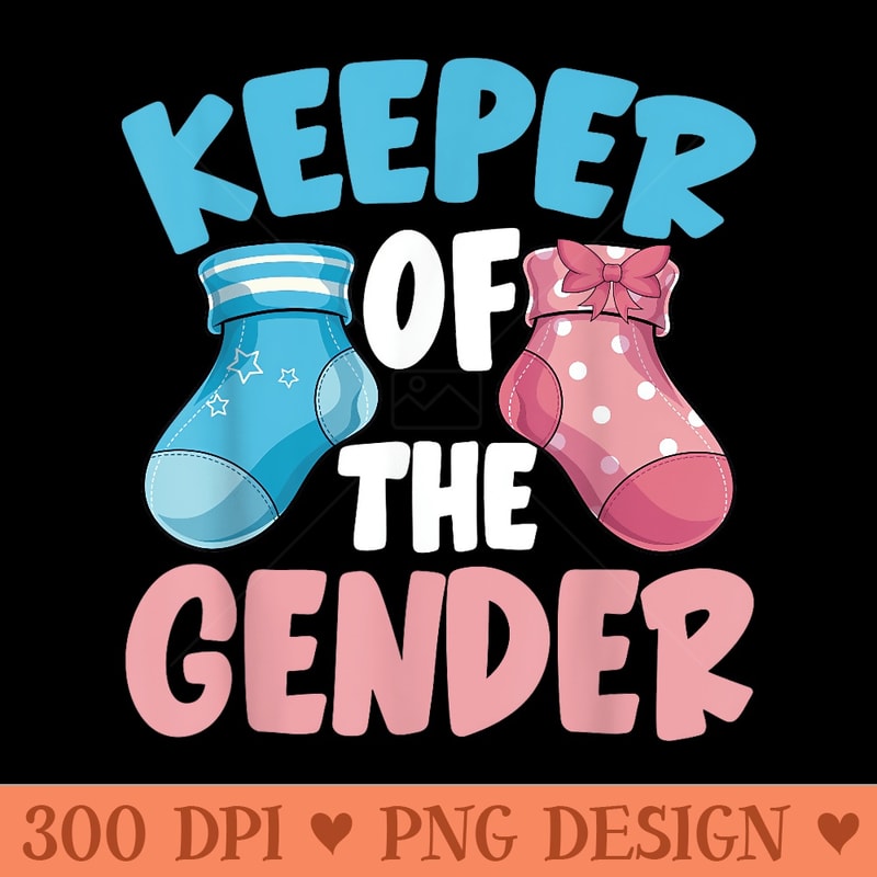 Baby Party Keeper Of The Gender Baby Shower Gender Reveal - PNG clipart download - Trendsetting And Modern Collections