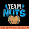Team Baby Shower Team Nuts Future Parents Gender Reveal - High Quality PNG download - Bold & Eye Catching