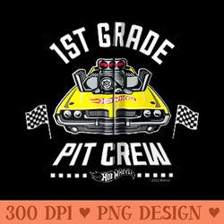 hot wheels pit crew 1st grade - high resolution png designs