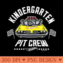 hot wheels pit crew kindergarten - png download with transparent background