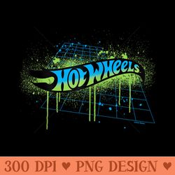 hot wheels logo spray - transparent png clipart