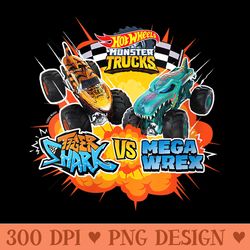 hot wheels tiger vs wrex - high resolution png designs