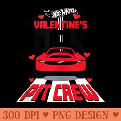hot wheels valentines day pit crew - free png download