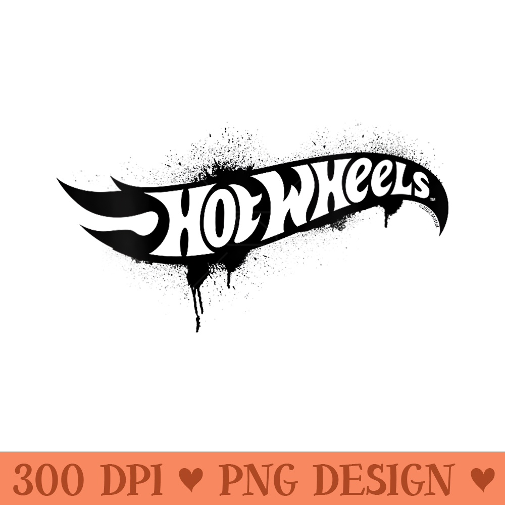 s Hot Wheels Spray Stencil - PNG Art Files - Limited Edition And Exclusive Designs