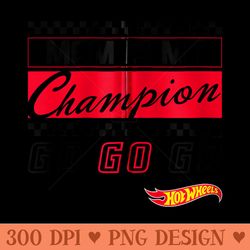 hot wheels mom is my champion - digital png artwork