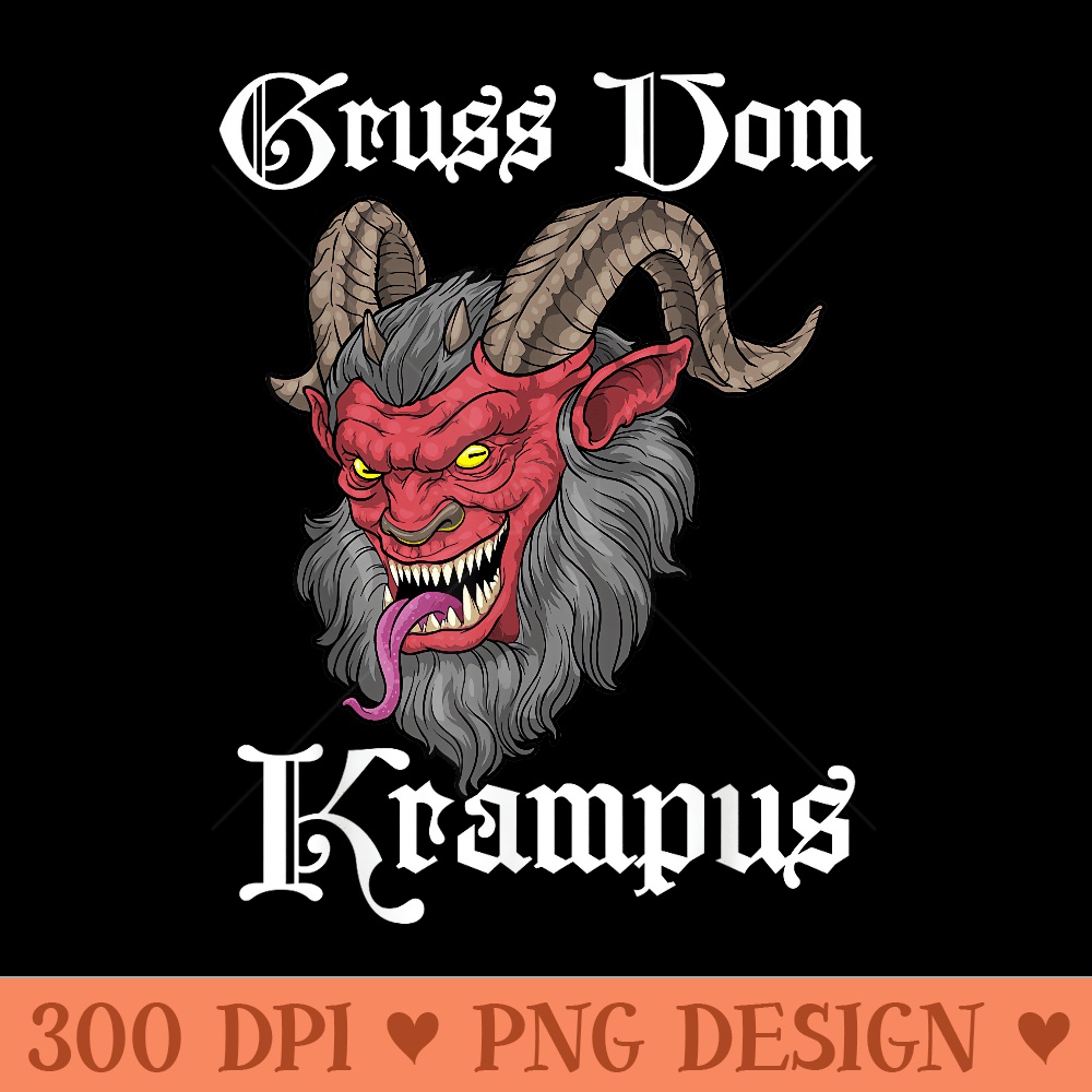 Gruss Vom Krampus Germanic Christmas Demon Merry Krampus - PNG Clipart - Trendsetting And Modern Collections
