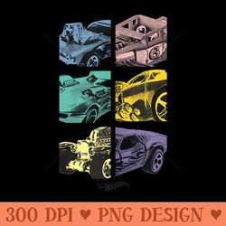 hot wheels grid - high resolution png designs