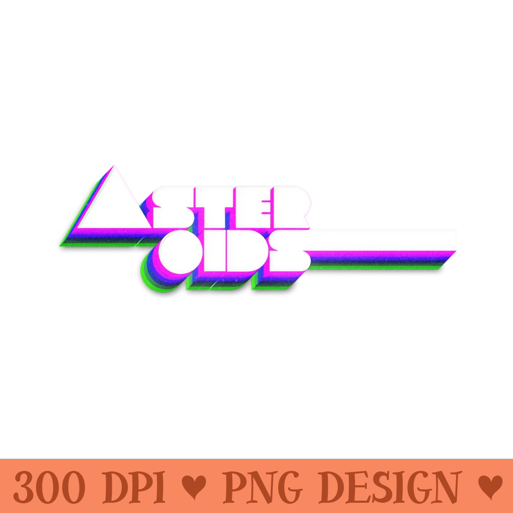 HEATWAVE ASTEROIDS - PNG graphics - Perfect for Personalization