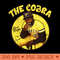 The Cobra Dave Parker - Clipart PNG - Perfect for Sublimation Art