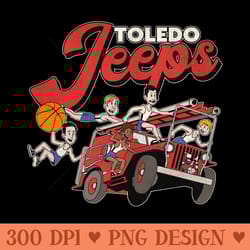 defunct toledo jeeps basketball team - beautiful png download
