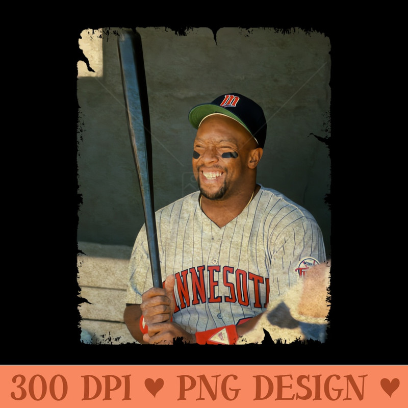 Kirby Puckett Game 6 of The 1991 World Series - PNG download for graphic design - Revolutionize Your Designs