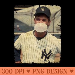 don mattingly donnie baseball in new york yankees - vector png clipart