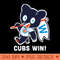 Cubs Win - PNG download with transparent background - Transform Your Sublimation Creations