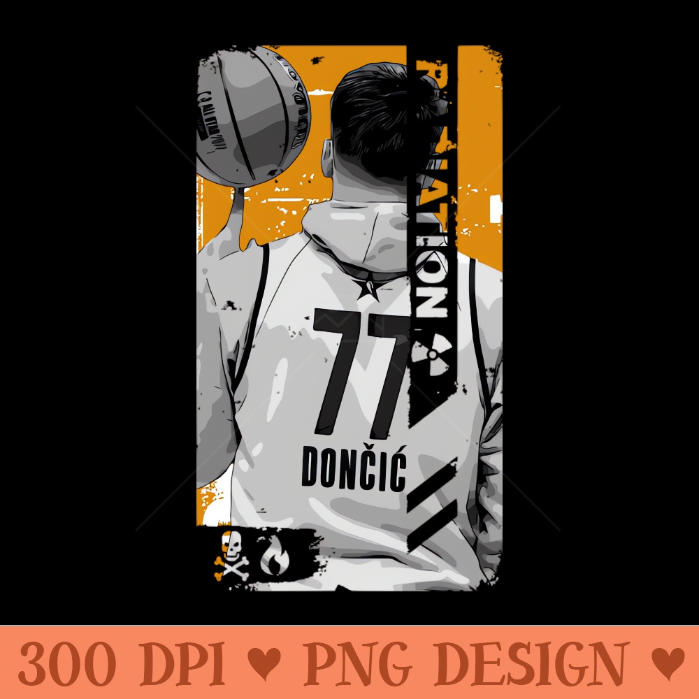 Luka Doncic Fa - Unique Sublimation PNG Download - High Resolution And Print Ready Designs