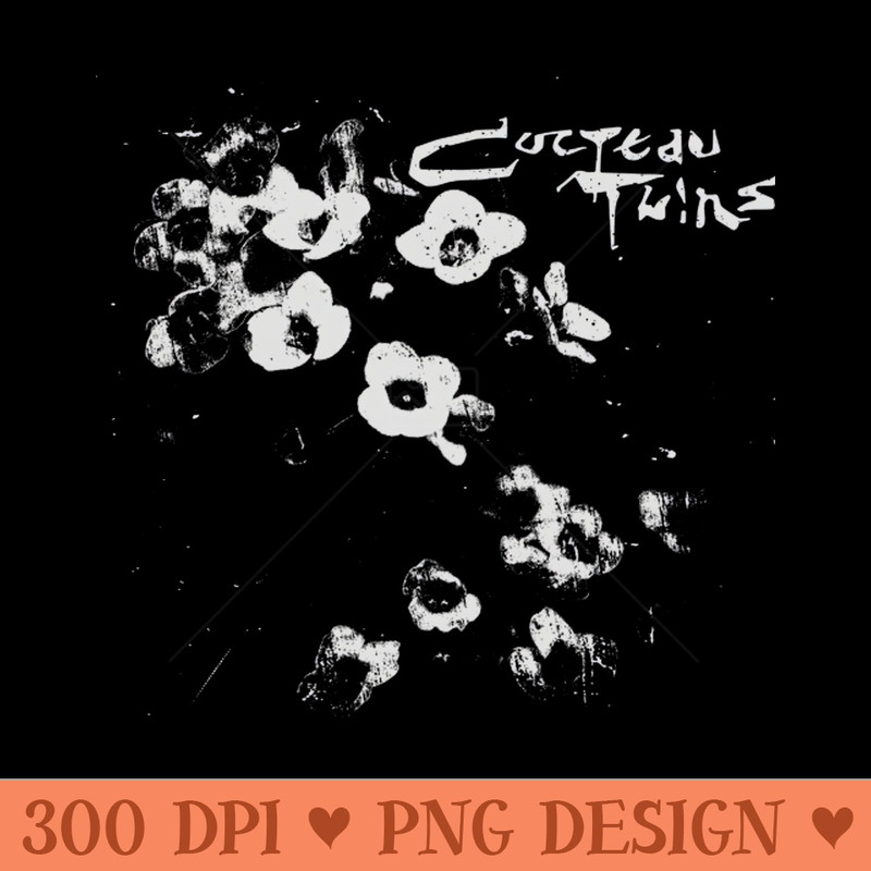 Cocteau Twins Flower Fanmade - PNG clipart download - High Resolution And Print Ready Designs
