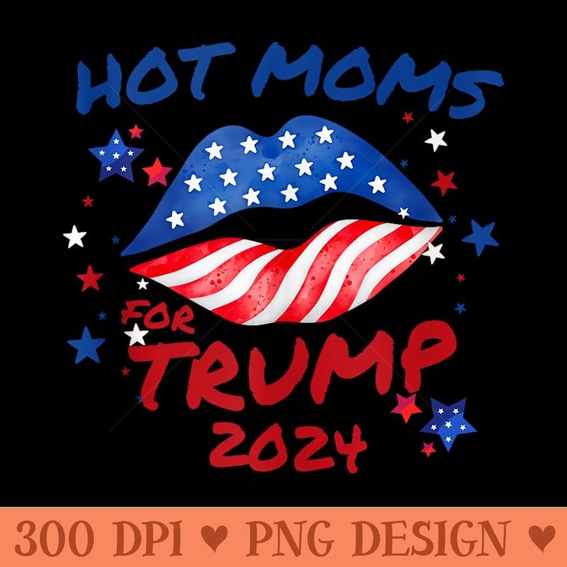 Trump 2024 Election Patriotic - Printable PNG Graphics - High Resolution And Print Ready Designs