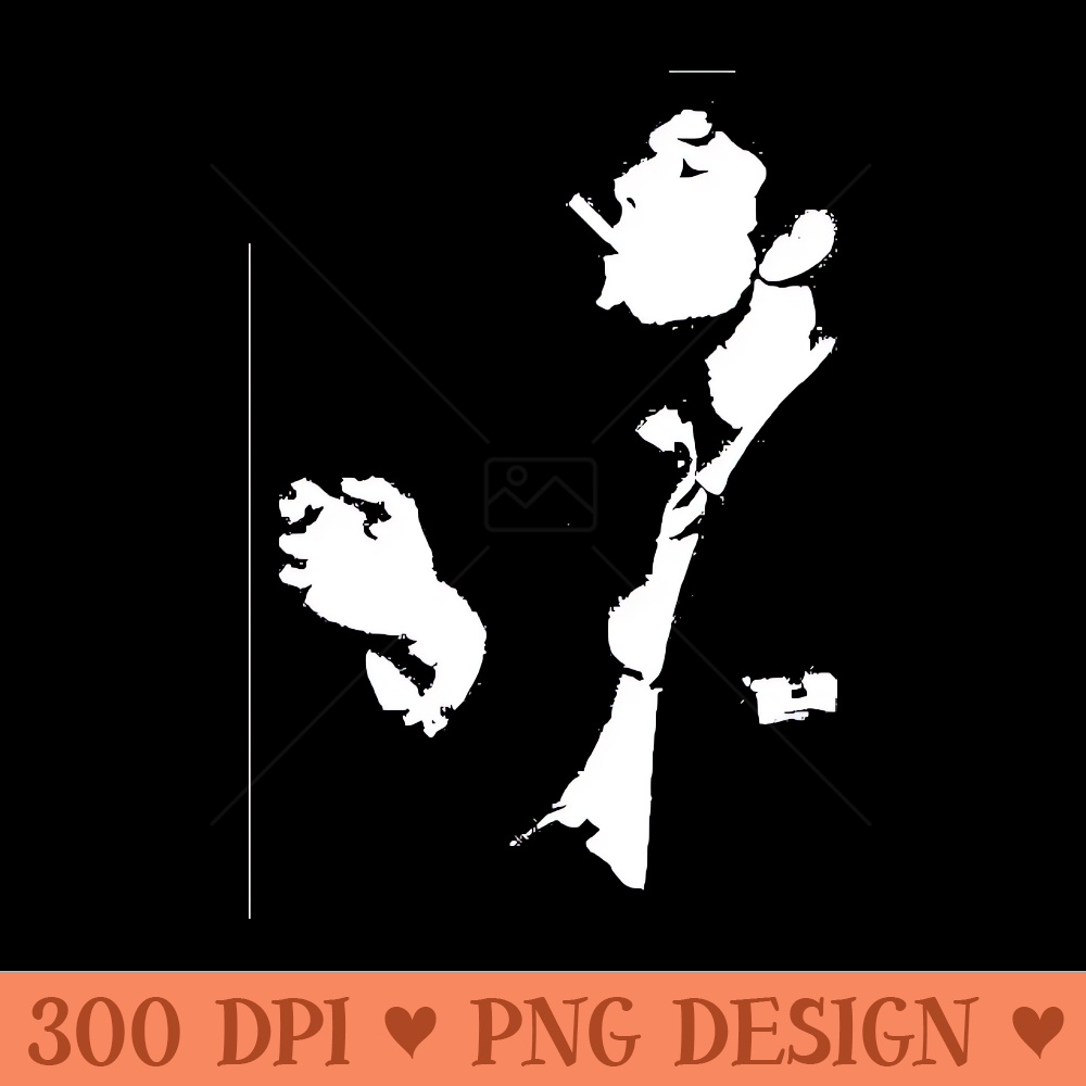 Tom Waits icon - PNG download for graphic design - Bring Your Designs to Life