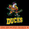 Classic Mighty Ducks Logo - Transparent PNG Clipart - Limited Edition And Exclusive Designs