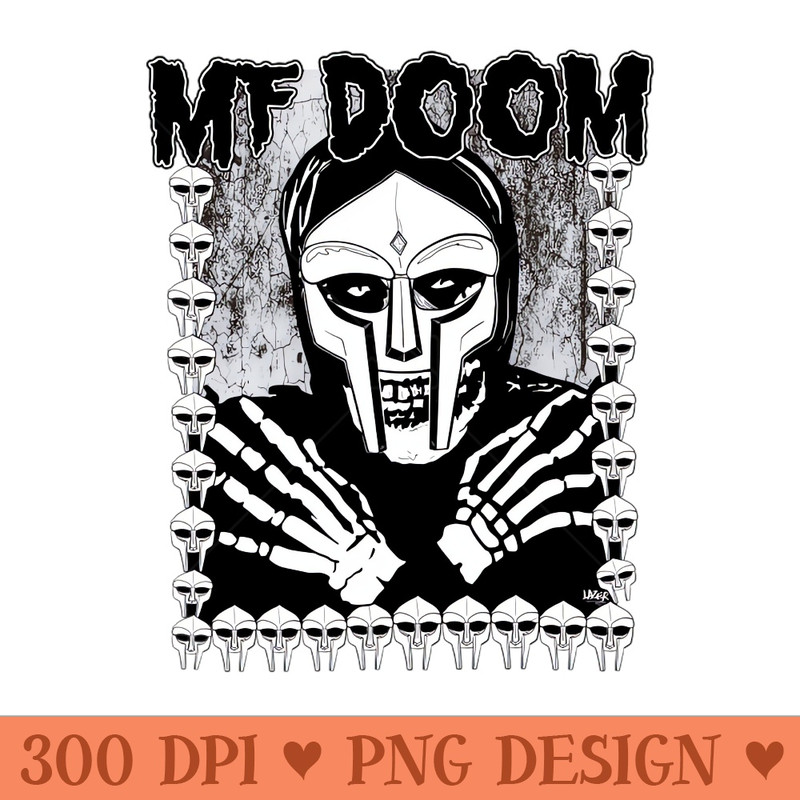 Misfit DOOM - PNG Design Files - Unlock Vibrant Sublimation Designs