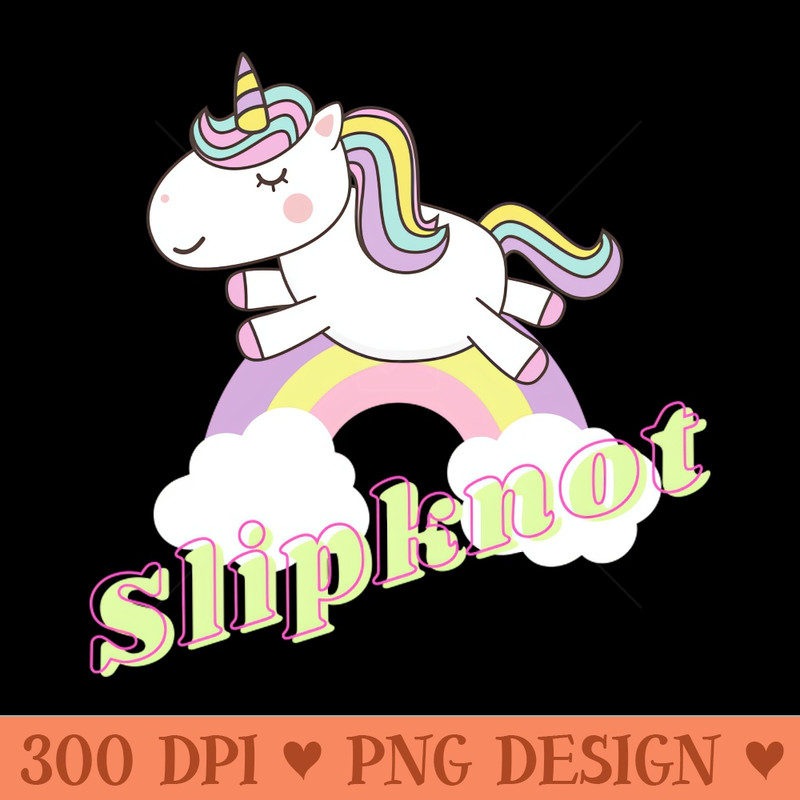 slipknot ll unicorn - Clipart PNG - Perfect for Creative Projects