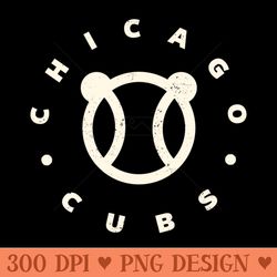 chicago cubs 2 by buck originals - unique png artwork