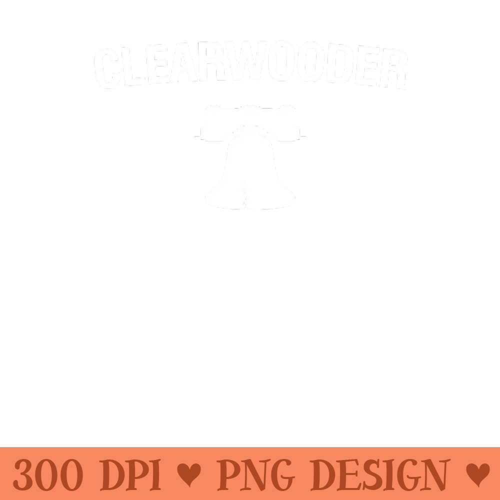 Clearwooder Funny Philly Baseball Clearwater - PNG download with transparent background - Perfect for Personalization