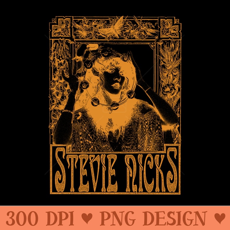 Stevie Nicks - High Quality PNG Clipart - Unique And Exclusive Designs