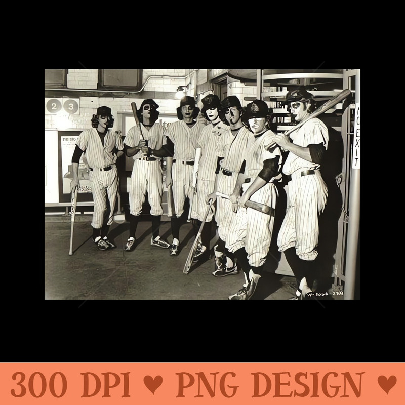 Baseball Furies Team - Printable PNG Images - Revolutionize Your Designs