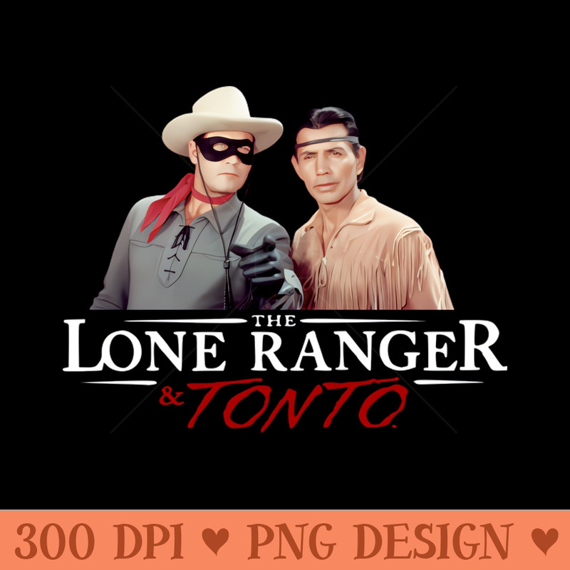 The Lone Ranger u0026 Tonto Clayton Moore, Jay Silverheels Tv Western - Transparent PNG download - Perfect for Creative Projects