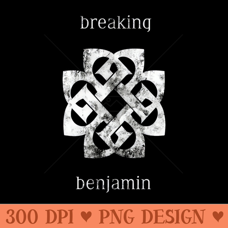 Breaking Benjamin Normal Style - High Quality PNG files - Unique And Exclusive Designs