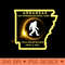 Big Foot Total Solar Eclipse - Transparent PNG Clipart - Perfect for Creative Projects