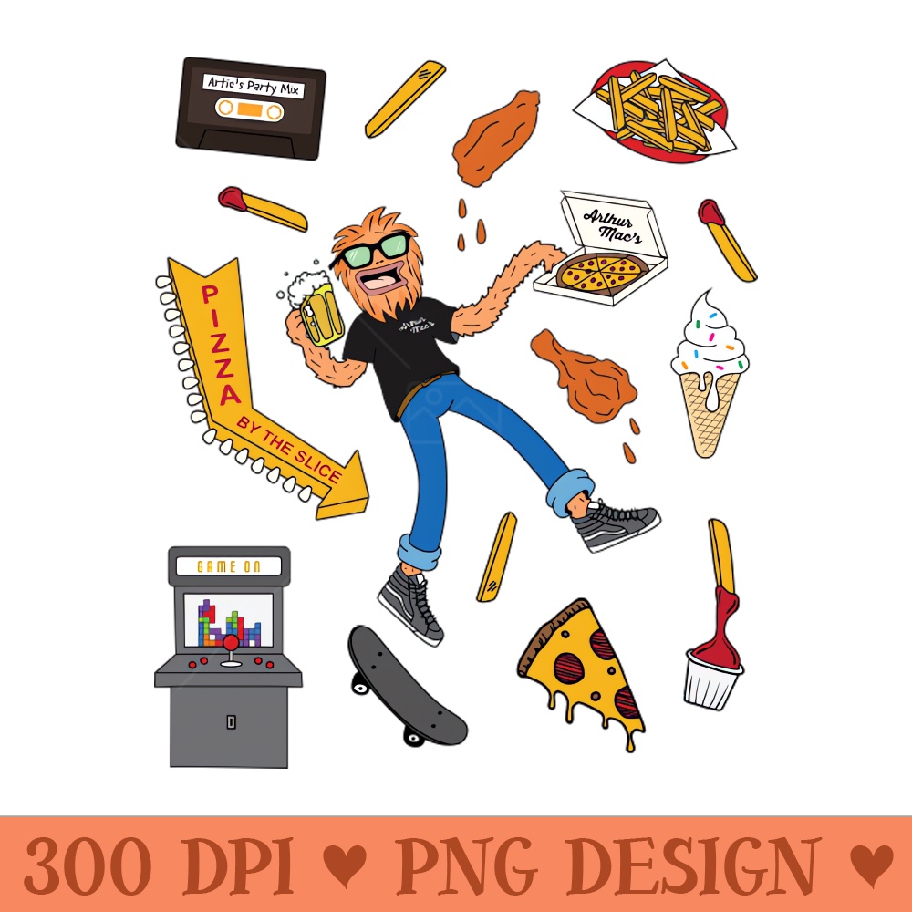 Artie and Friends - PNG download for graphic design - Revolutionize Your Designs