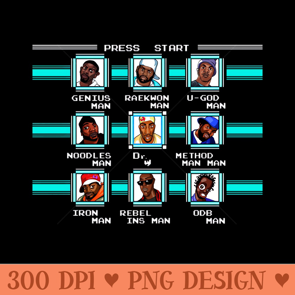 wu tang fight - PNG graphics - Unlock Vibrant Sublimation Designs