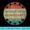 100th Women Vote Anniversary Retro 1920 2020 Vote Elections - PNG Download - Quick And Seamless Download Process