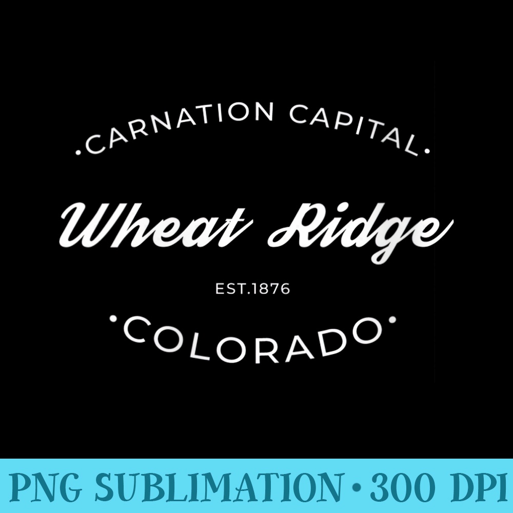 Womens Wheat Ridge Colorado Carnation Capital Retro Logo - Mug Sublimation PNG - Eco Friendly And Sustainable Digital Products