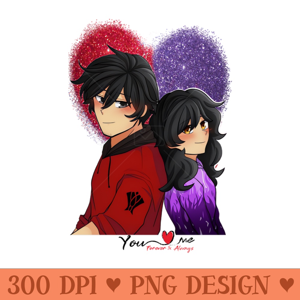 aaron aphmau Heartfelt Harmony - Sublimation clipart PNG - Quick And Seamless Download Process