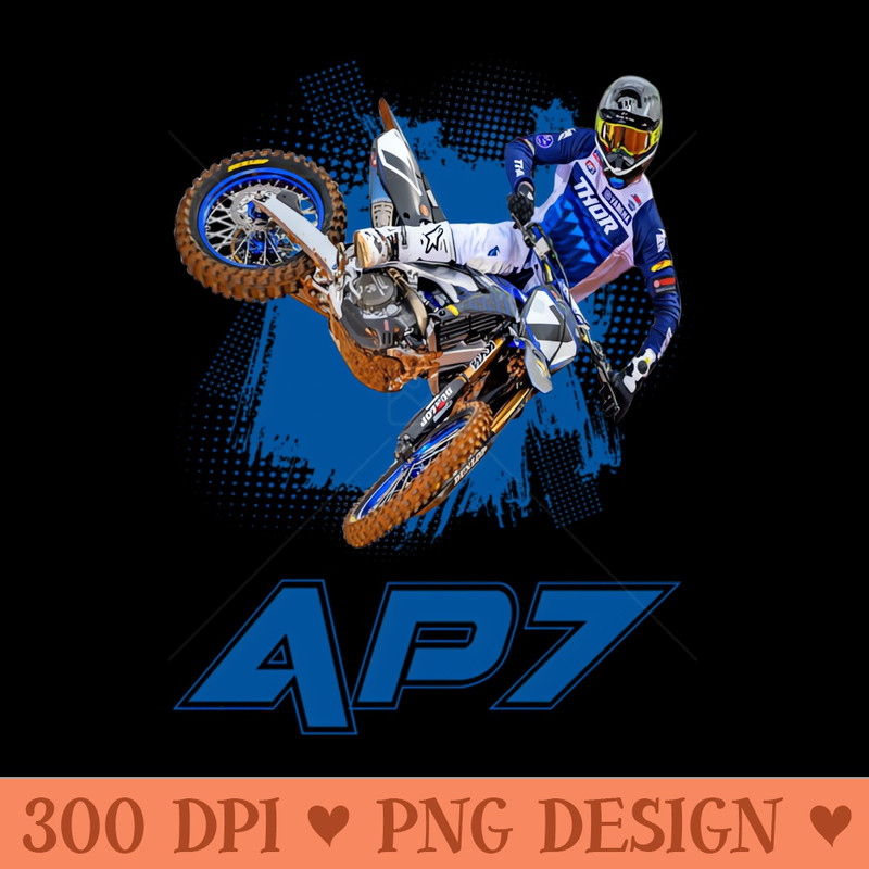 Aaron Plessinger Motocross - High Resolution PNG Designs - Defying the Norms