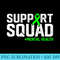Support Squad Mental Health Awareness Lime Green Ribbon - PNG Graphics Download - Quick And Seamless Download Process