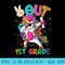 Unicorn Peace Out 1st Grade Graduate Graduation Last Day - PNG Templates Download - Quick And Seamless Download Process