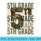 Camo Team 5th Grade Squad Back To School Teacher - Transparent Shirt Design - Revolutionize Your Designs