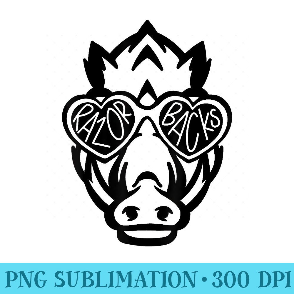 Razorbacks School Sports Fan Team Spirit - Shirt Template Transparent - High Resolution And Print-Ready Designs