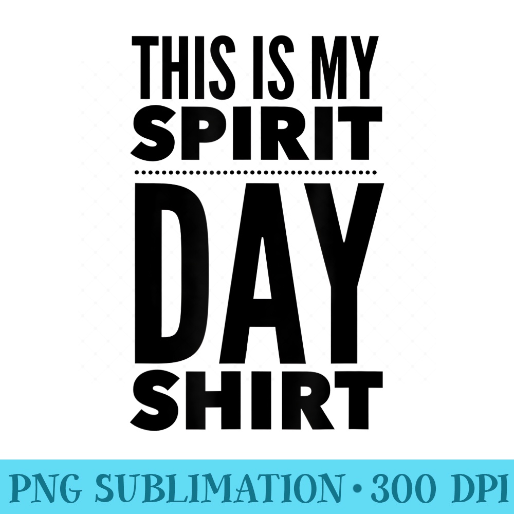 School Teacher Spirit Day - PNG Download Library - Enhance Your Apparel with Stunning Detail