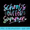 Tie Dye Last Day Of School Schools Out For Summer Teacher - Sublimation printables PNG download - Stunning Sublimation Graphics