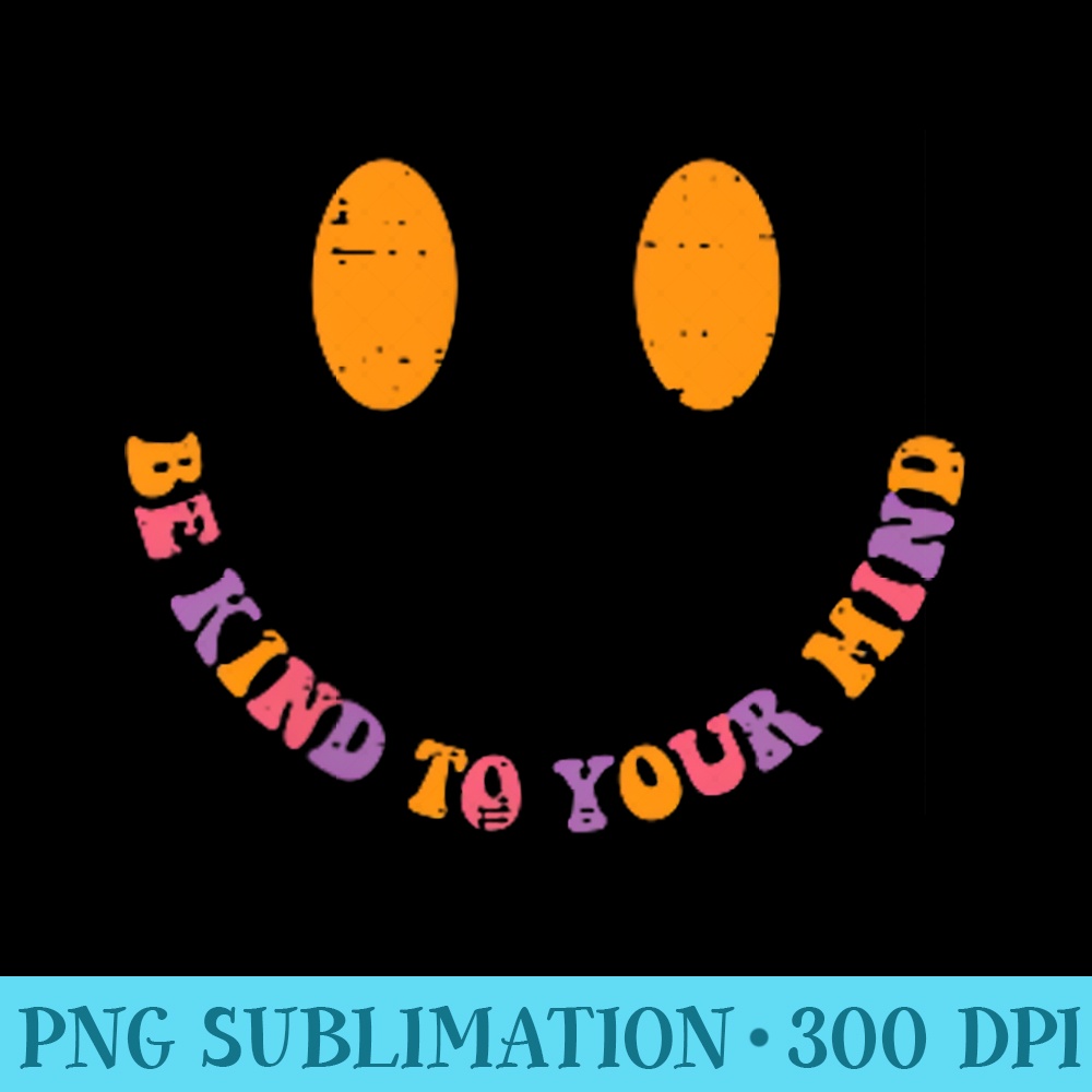 Mental Health Be Kind Your Mind Pocket Aware Men - PNG Download Transparent Background - Unleash Your Creativity