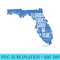Florida Look Good in Blue Vote Democrat Tshirt - Printable PNG Graphics - Stunning Sublimation Graphics