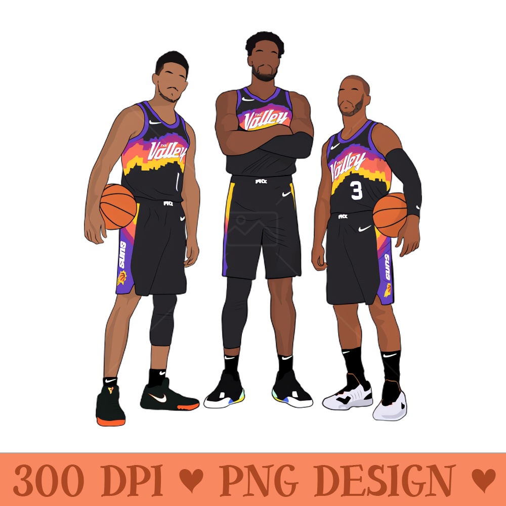 Phoenix Basketball Big 3 City Jersey - Transparent PNG Clipart - Revolutionize Your Designs